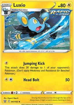 Luxio - Battle Styles (Uncommon) [BST-47] Hauptbild