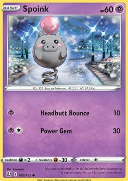 Spoink - Battle Styles (Common) [BST-55] Imagen principal del producto