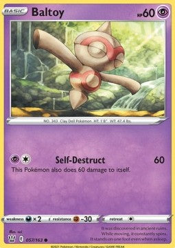 Baltoy - Battle Styles (Common) [BST-57] Hauptbild