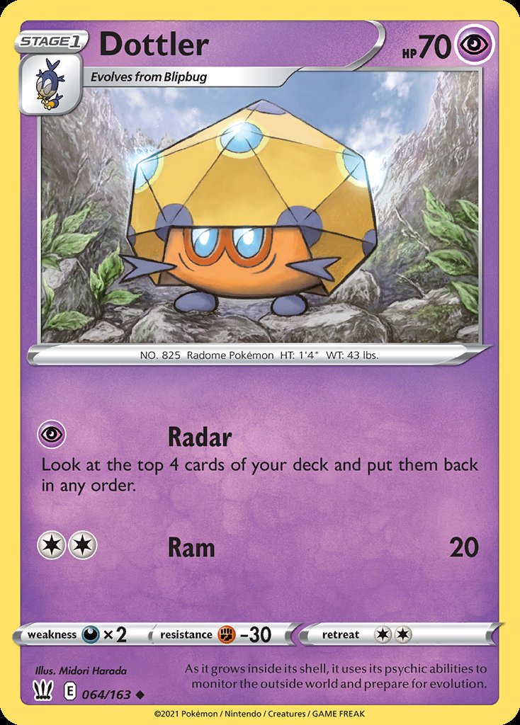 Dottler - Battle Styles (Uncommon) [BST-64] Immagine principale del prodotto