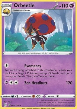 Orbeetle - Battle Styles (Holo Rare) [BST-65] Hover Image