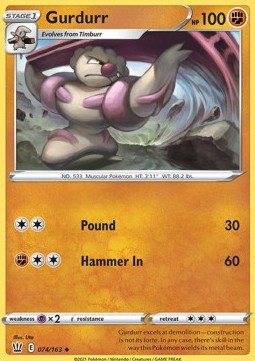 Gurdurr - Battle Styles (Uncommon) [BST-74] Hauptbild