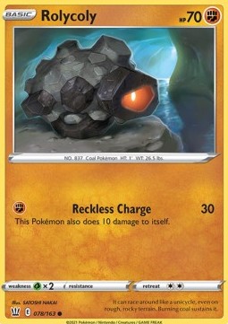 Rolycoly - Battle Styles (Common) [BST-78] Immagine principale del prodotto