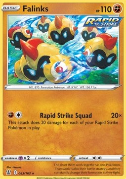 Falinks - Battle Styles (Rare) [BST-83] Hauptbild