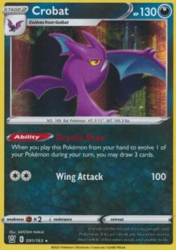 Crobat - Battle Styles (Holo Rare) [BST-91] Hover Image