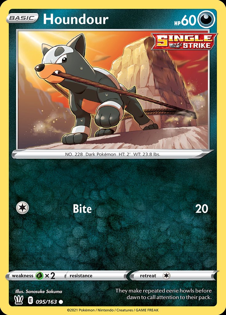 Houndour - Battle Styles (Common) [BST-95] Hoofdafbeelding