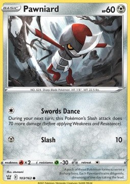 Pawniard - Battle Styles (Common) [BST-103]