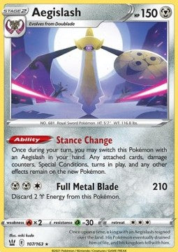 Aegislash - Battle Styles (Holo Rare) [BST-107] Hover Image