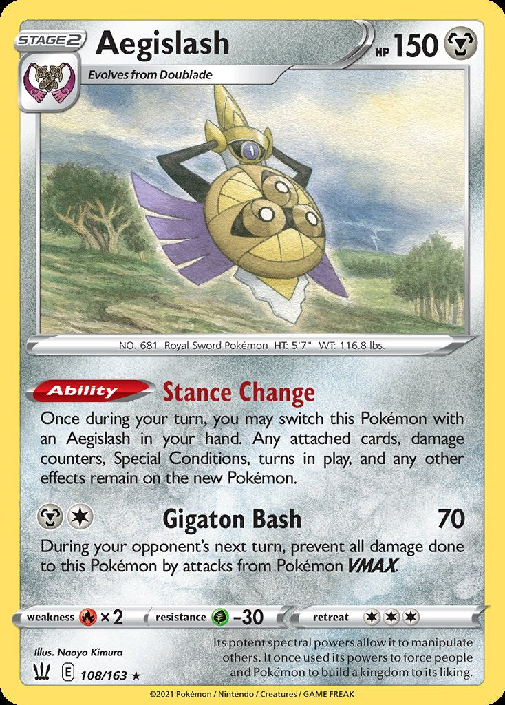 Aegislash - Battle Styles (Rare) [BST-108] Immagine principale del prodotto