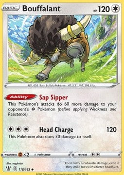 Bouffalant - Battle Styles (Uncommon) [BST-118] Hauptbild