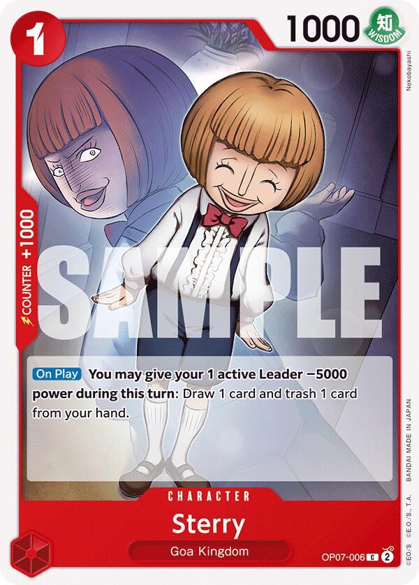 Sterry (OP07-006) - 500 Years into the Future (Common) [OP07-006] — one-piece card