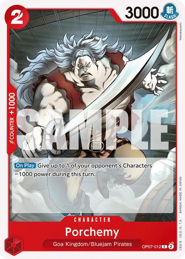 Porchemy (OP07-012) - 500 Years into the Future (Common) [OP07-012] — one-piece card Immagine principale del prodotto