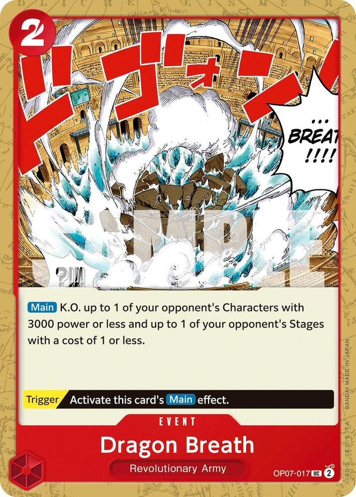 Dragon Breath (OP07-017) - 500 Years into the Future (Uncommon) [OP07-017] — one-piece card