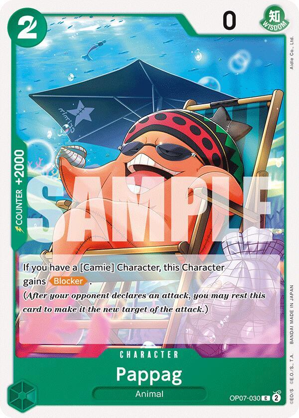 Pappag (OP07-030) - 500 Years into the Future (Common) [OP07-030] — one-piece card