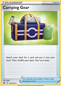 Camping Gear - Battle Styles (Uncommon) [BST-122] Immagine principale del prodotto