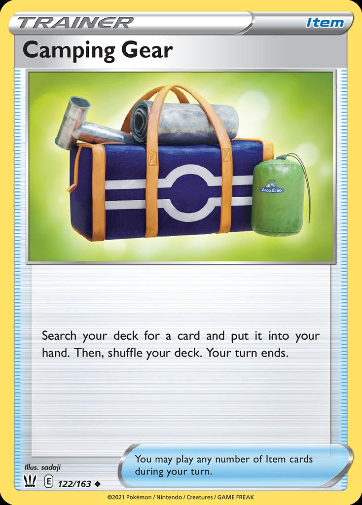 Camping Gear - Battle Styles (Uncommon) [BST-122] Image principale du produit