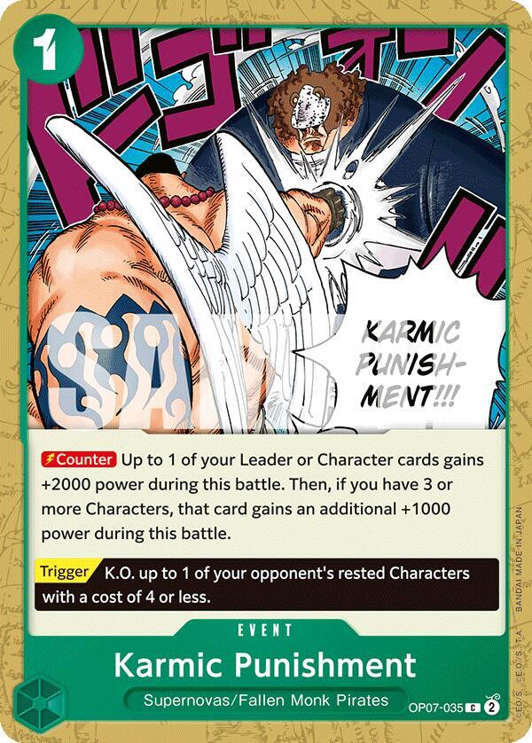 Karmic Punishment (OP07-035) - 500 Years into the Future (Common) [OP07-035] — one-piece card