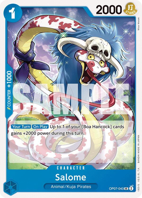 Salome (OP07-043) - 500 Years into the Future (Uncommon) [OP07-043] — one-piece card