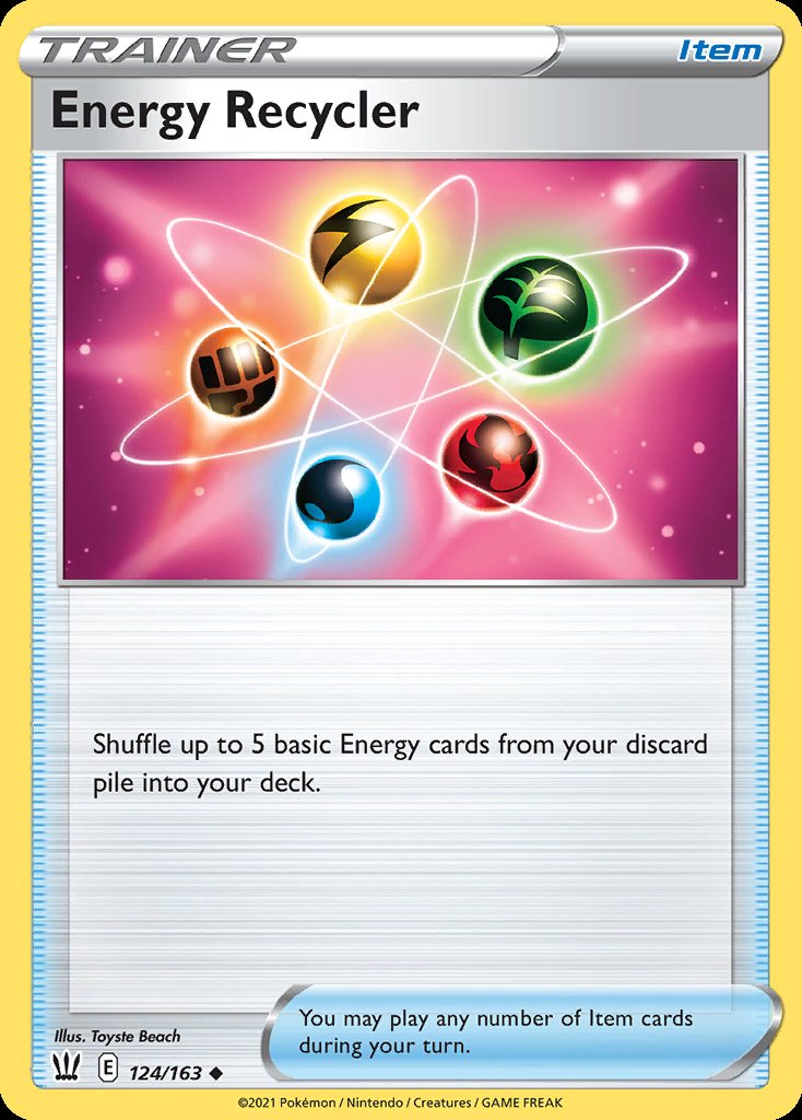 Energy Recycler - Battle Styles (Uncommon) [BST-124] Hoofdafbeelding