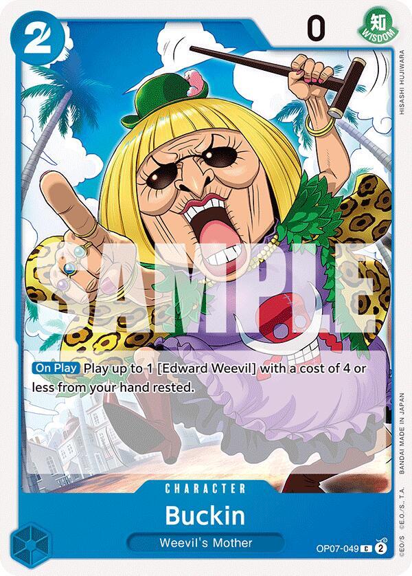 Buckin (OP07-049) - 500 Years into the Future (Common) [OP07-049] — one-piece card