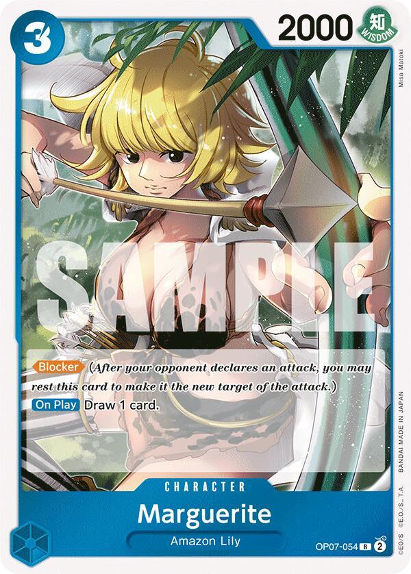 Marguerite (OP07-054) - 500 Years into the Future (Rare) [OP07-054] — one-piece card