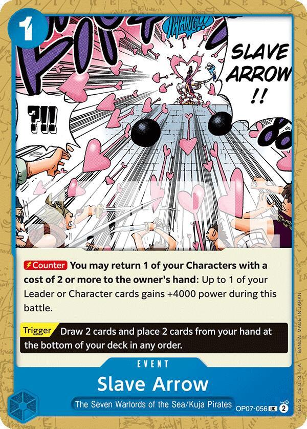 Slave Arrow (OP07-056) - 500 Years into the Future (Uncommon) [OP07-056] — one-piece card