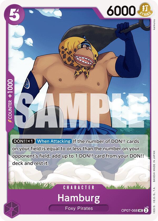 Hamburg (OP07-068) - 500 Years into the Future (Uncommon) [OP07-068] — one-piece card
