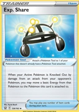 Exp. Share - Battle Styles (Uncommon) [BST-126] Hauptbild