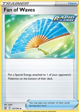 Fan of Waves - Battle Styles (Uncommon) [BST-127] Immagine principale del prodotto
