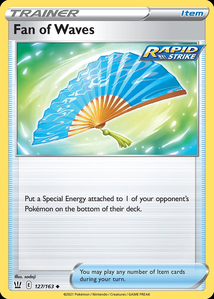 Fan of Waves - Battle Styles (Uncommon) [BST-127] Image principale du produit