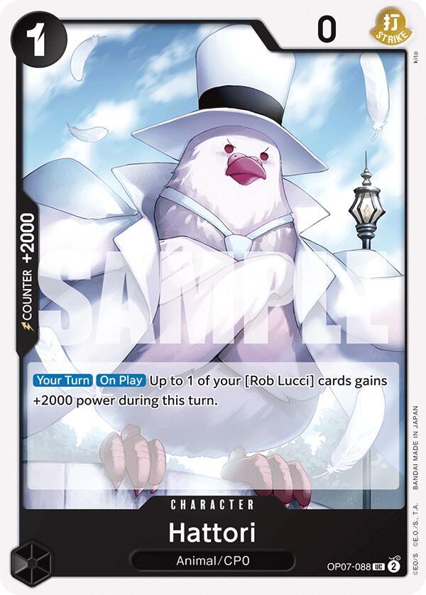 Hattori (OP07-088) - 500 Years into the Future (Uncommon) [OP07-088] — one-piece card