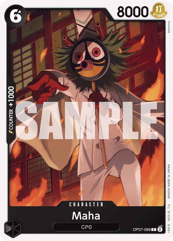 Maha (OP07-089) - 500 Years into the Future (Common) [OP07-089] — one-piece card