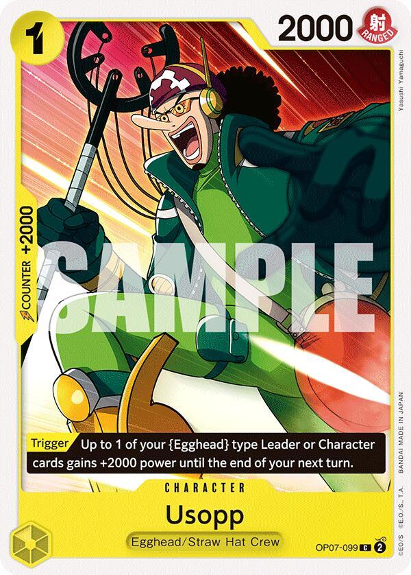 Usopp (OP07-099) - 500 Years into the Future (Common) [OP07-099] — one-piece card Imagen principal del producto