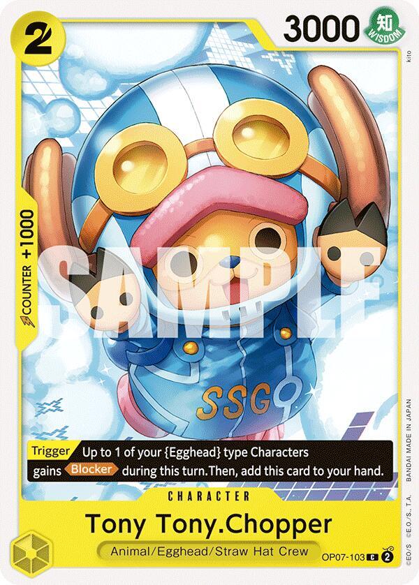 Tony Tony.Chopper (OP07-103) - 500 Years into the Future (Common) [OP07-103] — one-piece card