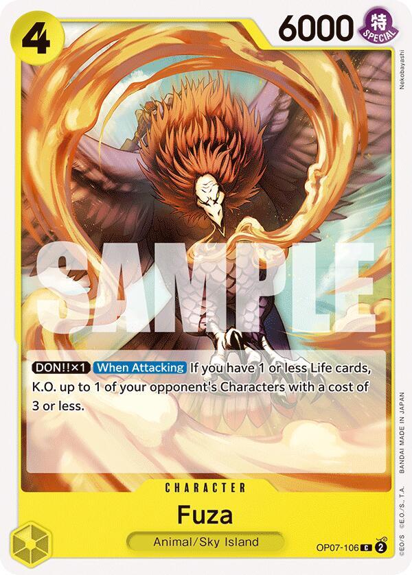 Fuza (OP07-106) - 500 Years into the Future (Common) [OP07-106] — one-piece card
