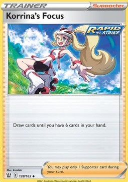 Korrina's Focus - Battle Styles (Uncommon) [BST-128] Hauptbild
