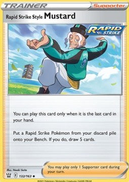 Rapid Strike Style Mustard - Battle Styles (Uncommon) [BST-132] Immagine principale del prodotto