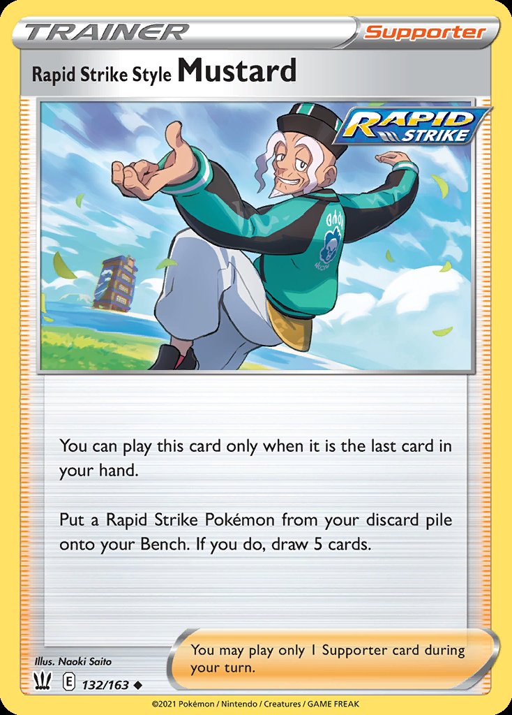 Rapid Strike Style Mustard - Battle Styles (Uncommon) [BST-132] Image principale du produit