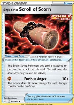 Single Strike Scroll of Scorn - Battle Styles (Uncommon) [BST-133] Immagine principale del prodotto