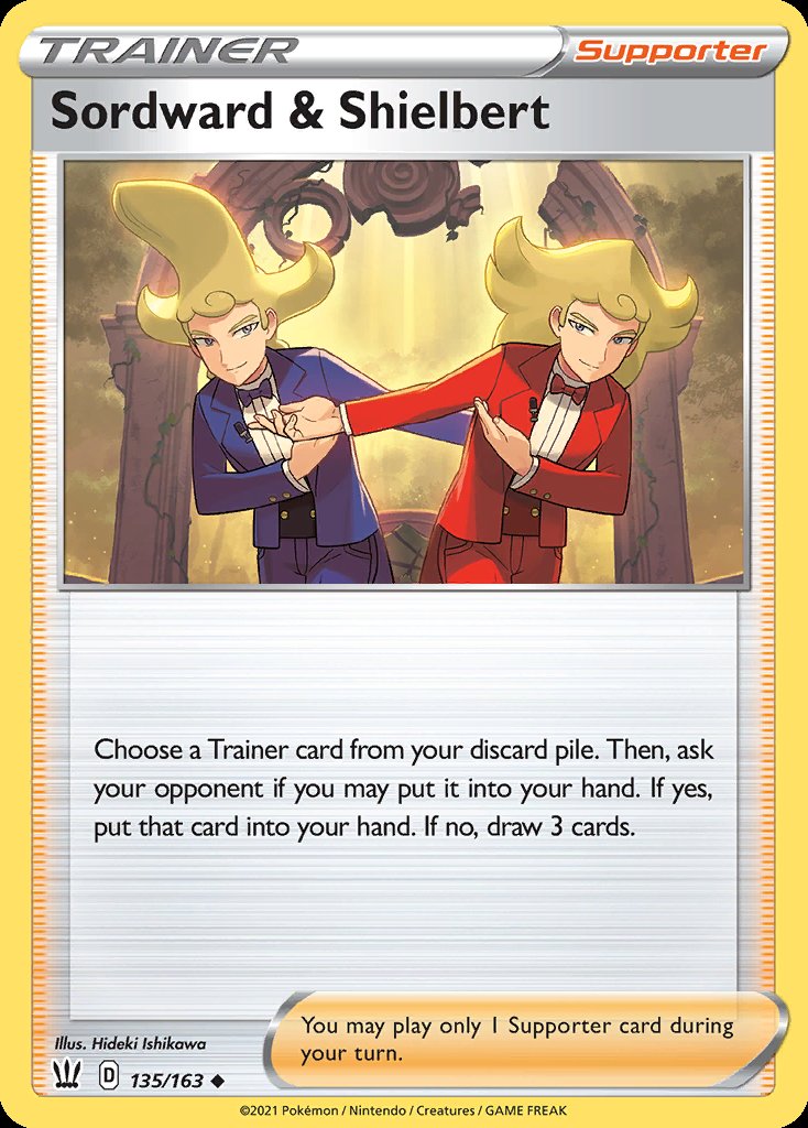 Sordward & Shielbert - Battle Styles (Uncommon) [BST-135] Hoofdafbeelding
