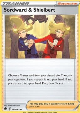 Sordward & Shielbert - Battle Styles (Uncommon) [BST-135] Hover Image