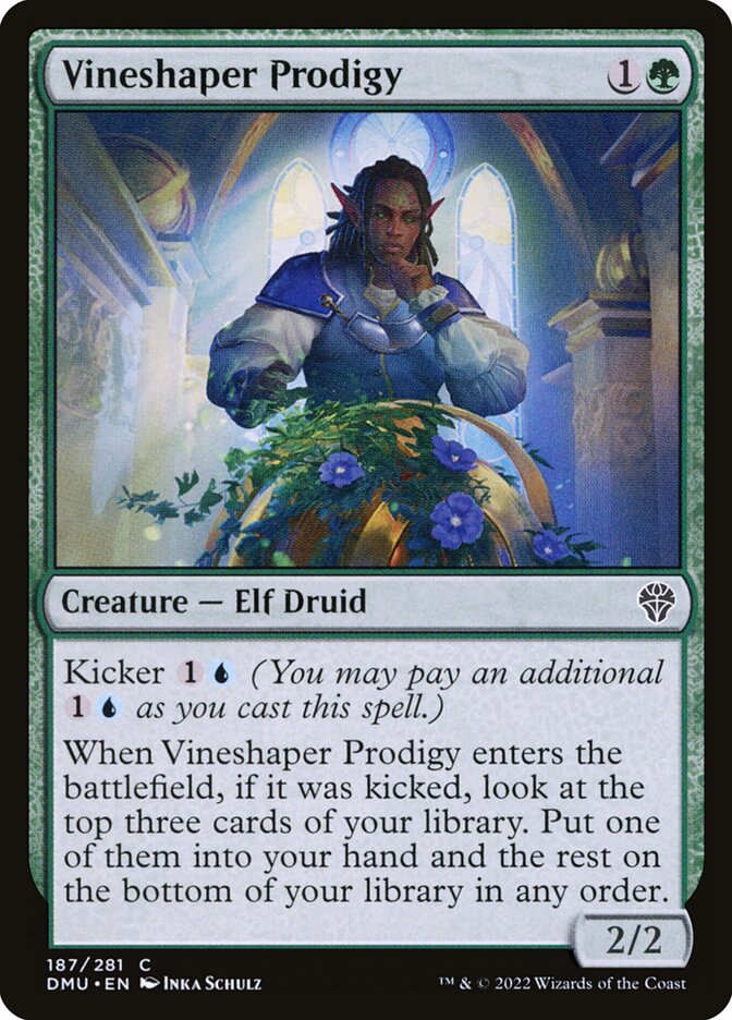 Vineshaper Prodigy - Dominaria United (Common) [DMU-187]