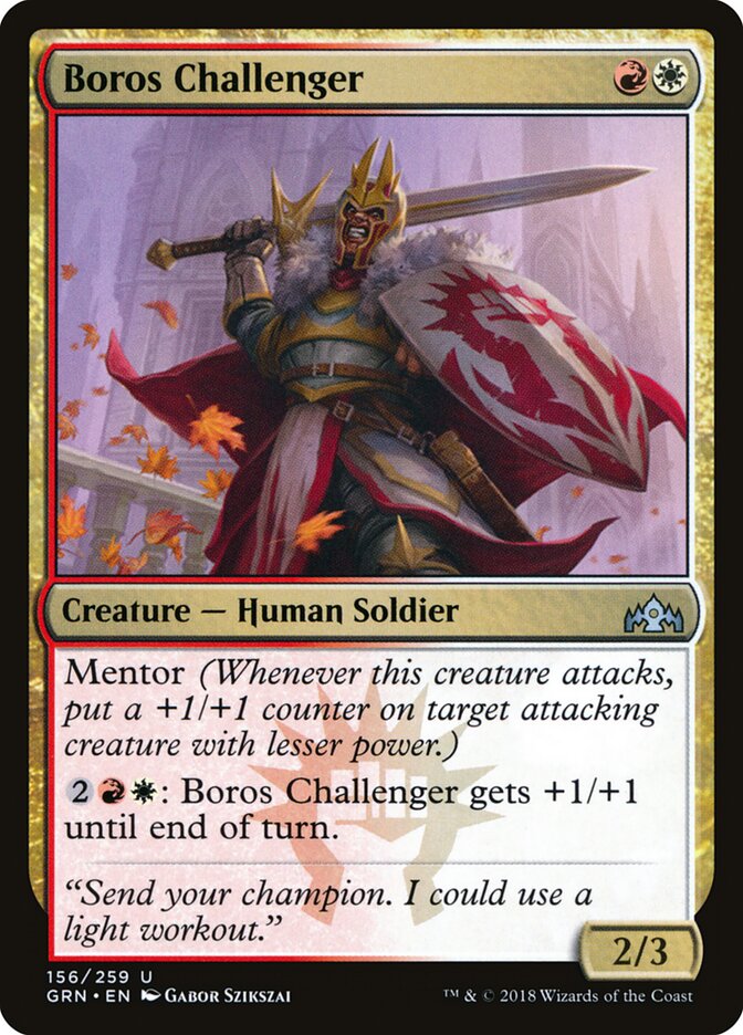 Boros Challenger - Guilds of Ravnica (Uncommon) [GRN-156]