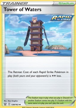 Tower of Waters - Battle Styles (Uncommon) [BST-138] Imagen principal del producto