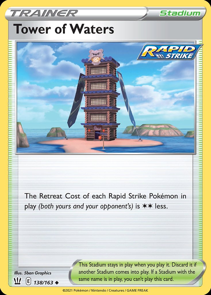 Tower of Waters - Battle Styles (Uncommon) [BST-138] Hoofdafbeelding