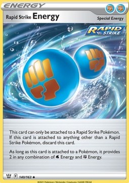 Rapid Strike Energy - Battle Styles (Uncommon) [BST-140] Immagine principale del prodotto