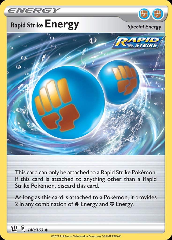 Rapid Strike Energy - Battle Styles (Uncommon) [BST-140] Image principale du produit