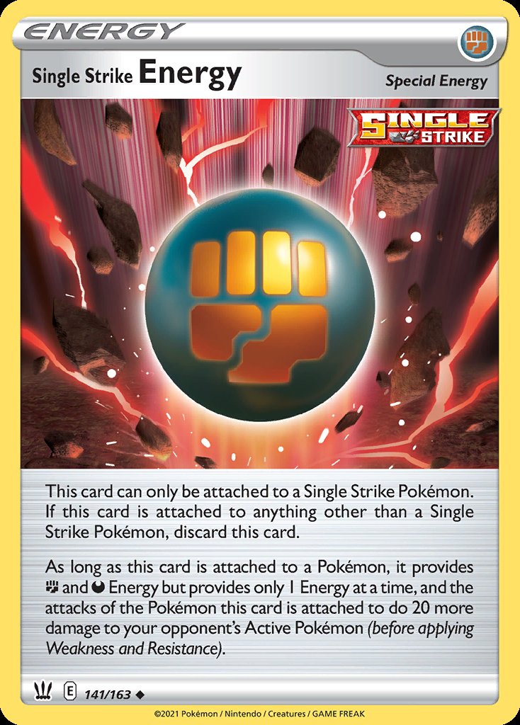 Single Strike Energy - Battle Styles (Uncommon) [BST-141] Hoofdafbeelding