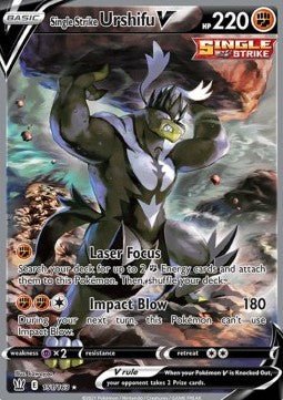Single Strike Urshifu V - Battle Styles (Ultra Rare) [BST-151] Hauptbild