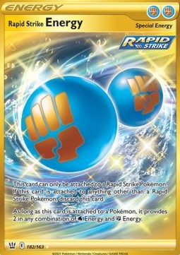 Rapid Strike Energy - Battle Styles (Secret Rare) [BST-182] Imagen principal del producto